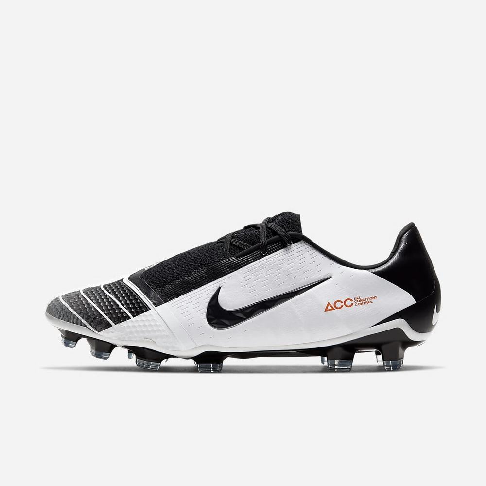 Crampon De Foot Nike Phantom Venom Elite FG Blanche 3041-658 White/Chile Red/Black Homme | KIZ-20523171